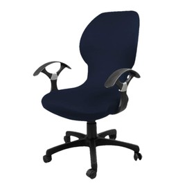 popluxy Office Chair Cover, Chair Cover, Office Chair Cover, Seat and Back, Integrated, Stretchable, Washable, Removable