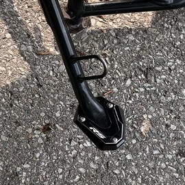 ZEXDDI Fit for RS660 RS 660 RS457 Tuono 660 457 2020-2025 Motorcycle CNC Stand Extension Pad RS 457 Tuono660 Foot Side Stand Magnification Plate 660 RS