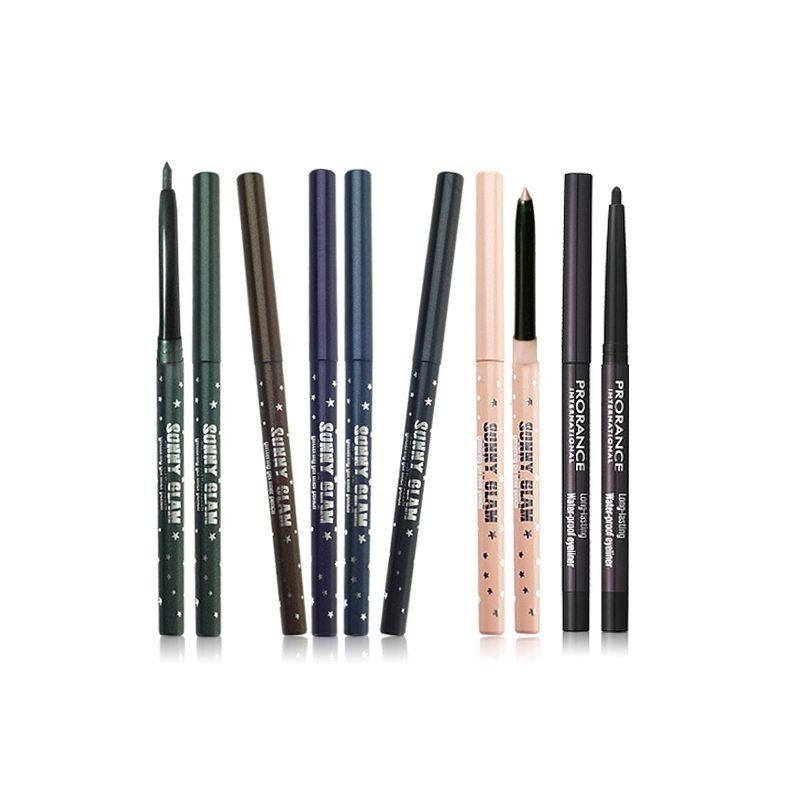 Prorance Glittering Gel Liner Pencil Waterproof-Black / 프로랑스 글리터링 젤