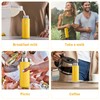 Exllena 200ml Small Insulated Flask 304 Stainless Steel Double Wall
