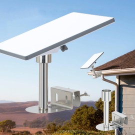 Starlink Mini Gutter Mount, 304 Stainless Steel Weatherproof Gutter Mount for Starlink Mini, Starlink Mini Accessories