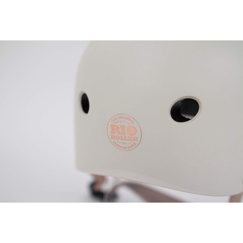 Rio Roller Rose Helmet Unisex Adult Skateboard Helmet (Cream), 49-52