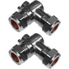 SK INFINITY | 15mm Angle Isolation Ball o fix Valves
