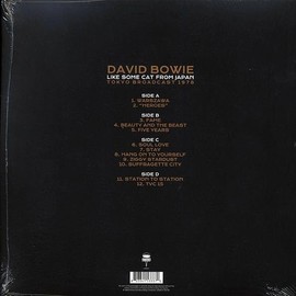 DAVID BOWIE : LIKE SOME CAT FROM JAPAN, TOKYO BROADCAST 1978 - NEW SEALED DOUBLE VINYL