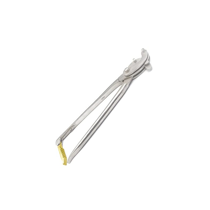 AAProTools Serra Emasculator Straight Handle with Gold Ratchet Triple Crush