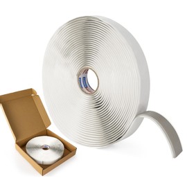 ADHES Premium Butyl Sealant Tape 1/2" x 30 'x 1/8" Gray Butyl Rubber Sealant Tape for RVs, Vehicles, Marine and Home Repair – Ideal for Headlights, Windows, Doors, and Windshields