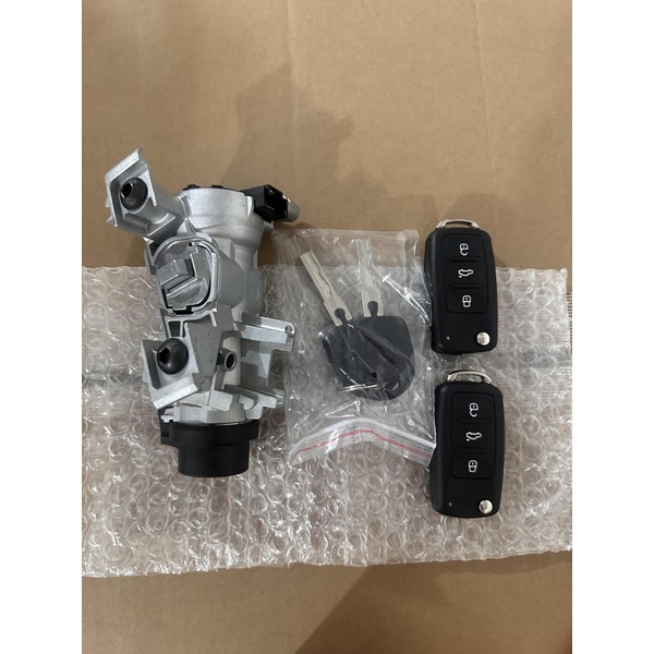 Ignition Switch Lock Cylinder & Key FIT 2006–2018 Jetta •