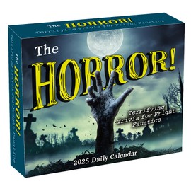 The Horror! 2025 Boxed Daily Desk Calendar: Terrifying Trivia for Fright Fanatics