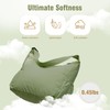 Nylon Crossbody Bags for Women Large Hobo Bag Green Designer