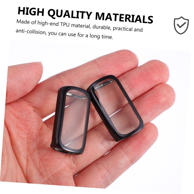 GRIRIW 2pcs Flexible Protective Watch Cover Compatible Anti-Falling TPU to