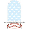 FiVan Arched Backdrop for Birthday Baby Shower Party Decoration Arch