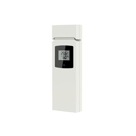 Geevon TX16-3 Wireless Remote Outdoor Sensor for 208665 Weather Station Indoor Outdoor Thermometer Replacement (White)