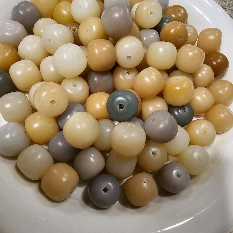 Bodhi Beads for DIY Jewelry Making - Natural Materials:_Bodhi heart