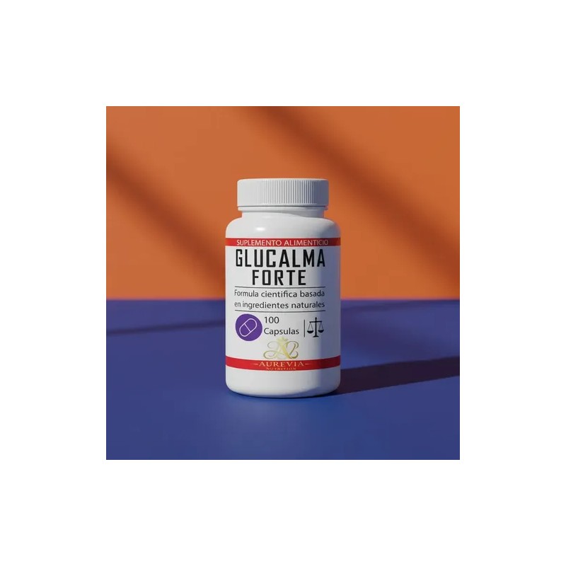 Glucalma Forte 100 Capsulas Suplemento Alimenticio Aurevia