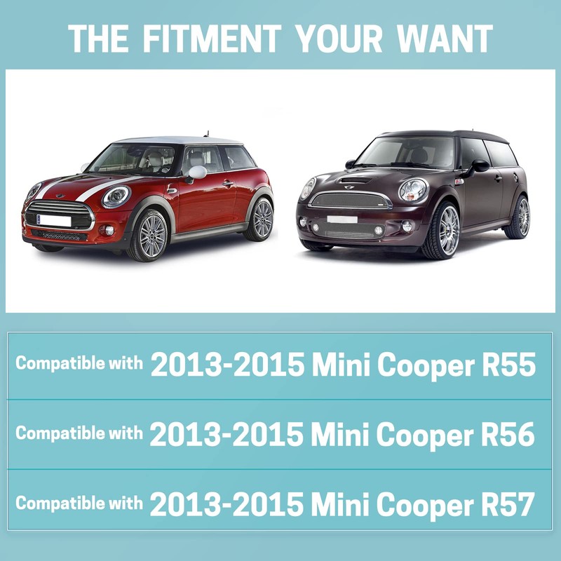 19"+18" Windshield Wiper Blades - Replacement for 2013-2015 Mini Cooper