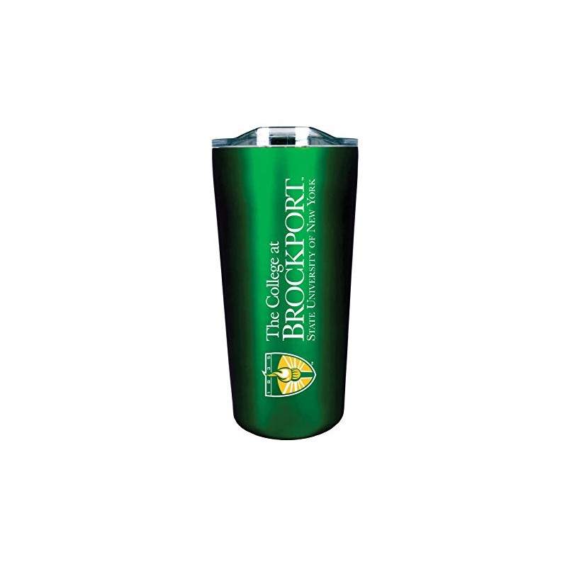The Fanatic Group Brockport (SUNY) Double Walled Soft Touch Tumbler,