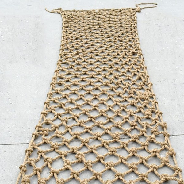 Safety Anti-Fall Fence Net for Children Pet Cat,Hemp Rope Netting