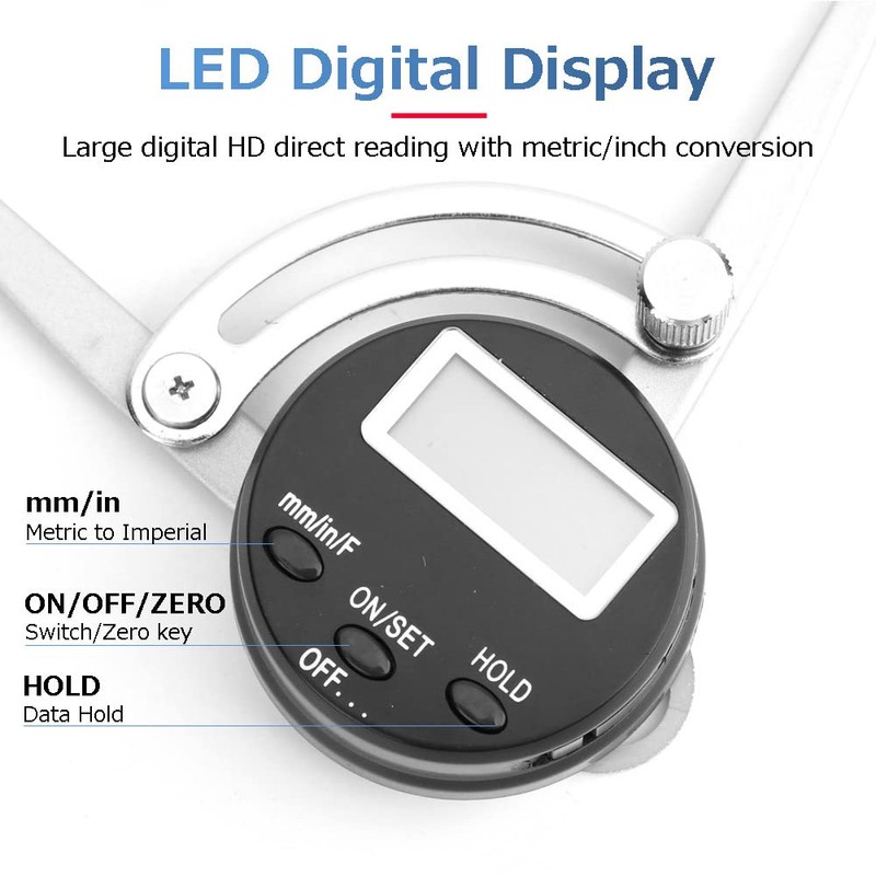Internal Diameter Caliper, 0.01mm High Accuracy Inner Diameter Electronic Caliper