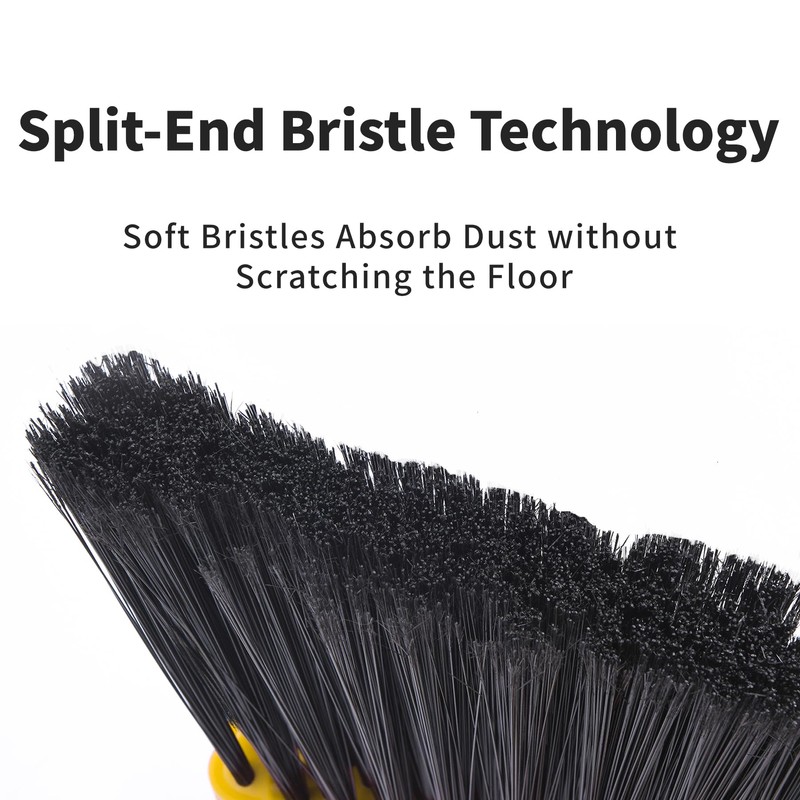 Tiumso Broom with Dustpan Combo Set, Brooms and Dustpans Sets