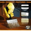 Heavy-Duty Shed and Fence Paint Brush – Ideal for All