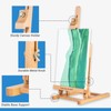 Falling in Art Basic H-Frame Tabletop Easel, Adjustable Beechwood Desktop