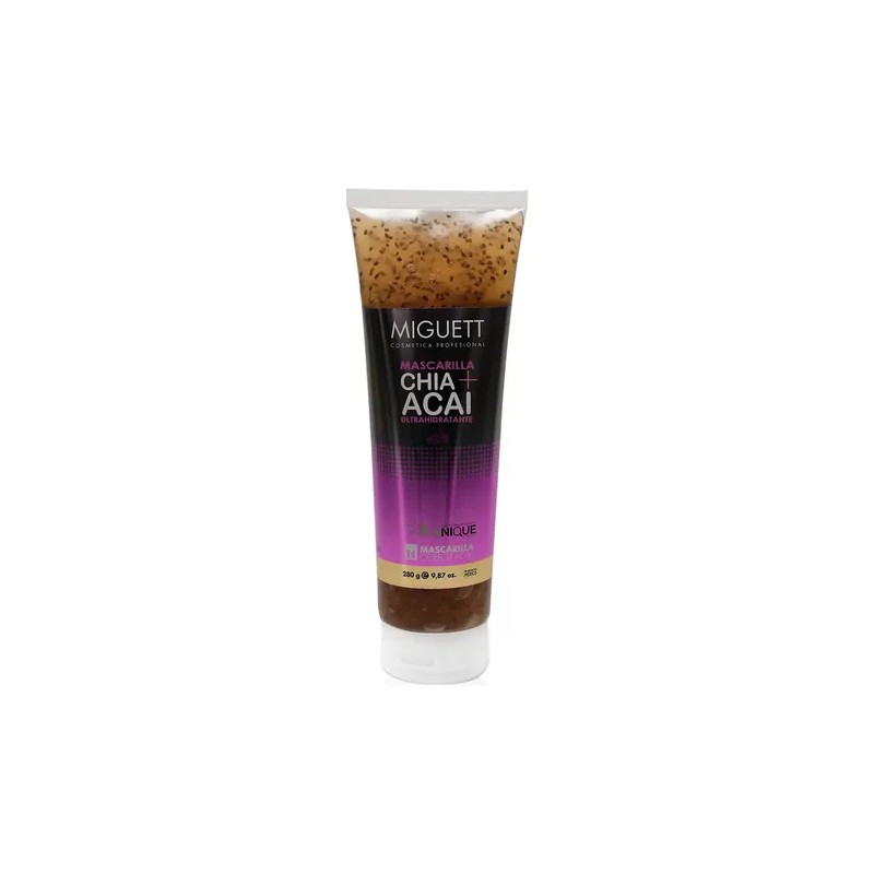 Mascarilla Corpo-facial Chía + Acai Ultrahidratante Miguett