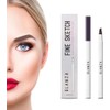 Glamza Fine Sketch Tattoo Fork Liquid Eyebrow Pen 03 Brown/Light