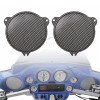 Unbranded Black Front Fairing Black Mesh Speaker Grills Grilles For