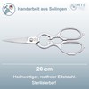 NTS-Solingen Professional kitchen scissors, All-Purpose Multifunctional scissors, Stainless forged, Original