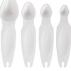 Shipenophy Measuring Spoon Sets, Measuring Cup Portable Braille Measuring Cup