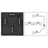 Weasch 2 Pack JD2912 Car Relay, 24V 40A, 4 Pins
