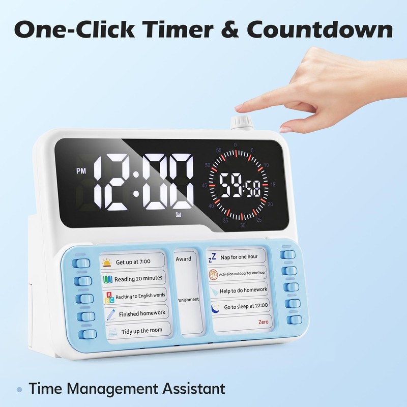 Visual Timer for Kids/Adults, ADHD Tools for Kids with Visual
