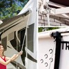 HUAALIUCHE Heavy Duty RV Awning Crank Handle - 56 Inch