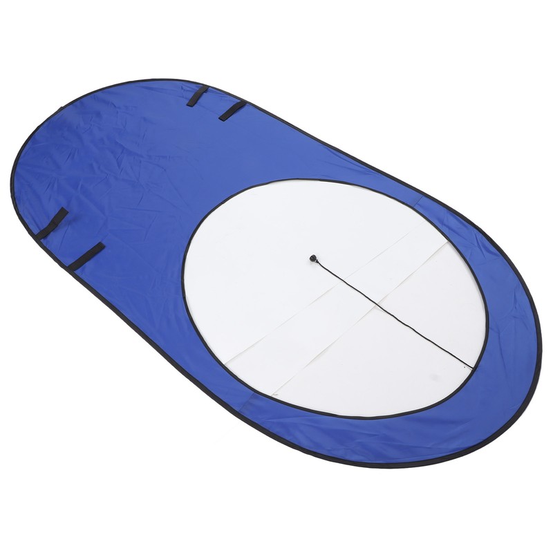 POWERTI Tennis Window Target Blue Portable Nylon Tennis Training Equipment
