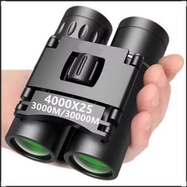 Binoculars 4000X25 – High-Powered HD Optics, Waterproof binoculars, Compact & Foldable, 25X Zoom, Low-Light Vision for Bird Watching, Hunting, Travel & Outdoor Adventure Binoculars