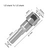 KATSU 1/2 Inch Shank Router Collect Extension Rod Holder Chuck