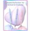Four Candies Pastel Mechanical Pencil Set - 6PCS 0.5 mm