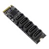 ChenYang 5 Ports M.2 to SATA Adapter, M Key NVME