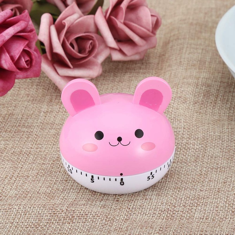 ABS Animal Timer, Cute Timer, for Home Kitchen(Bunny)