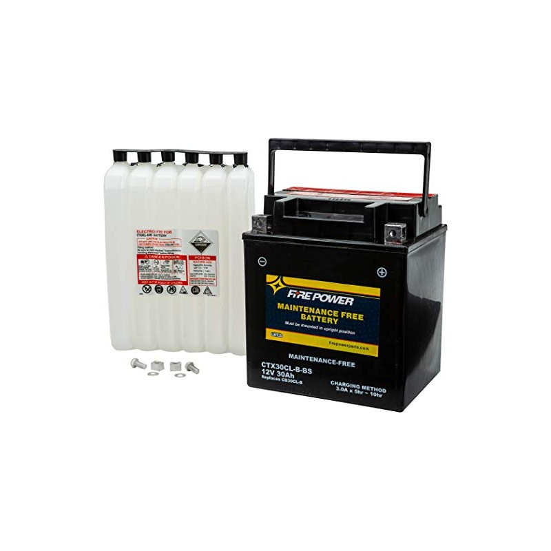 Fire Power CTX30CL-B-BS Batteries