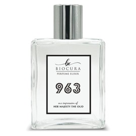 BIOCURA BC Perfume 963 Inspired by Her Majesty The Oud For Women Fragrance Dupes Eau de Parfum Bottle 3.4 Fl Oz/100ml