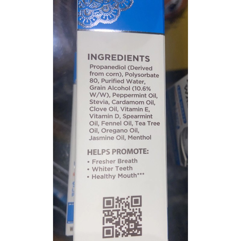 Guru Nanda Concentrated Mouthwash Oil Wild Mint Exp 09/24