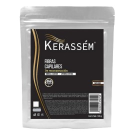 Fibras Capilares 100g Cubre Calvicie Kerassém Varios Colores