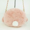 Yasuda Tsusho Sanrio Characters Die Cut Fur Chain Shoulder Bag,