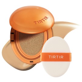 [*Mini Size*] TIRTIR Mask Fit Ai Filter Cushion Foundation | AI-Like Semi-Matte Finish - Up to 72-Hour Medium to Full Coverage Korean BB Cushion Make up Beauty, #28N Oat, 0.15 Fl Oz