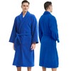 UTJZIB Men's Robe,Pure Cotton Robe for Men,Absorbent Bathrobe,Luxurious Terry Cloth
