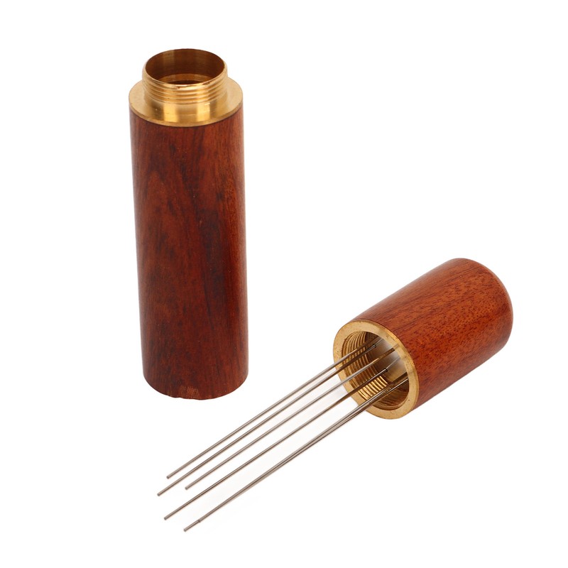 Coffee Tamper Stirrer Set Stainless Steel Base with Scale Spring