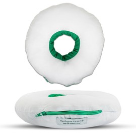 The Doughnut Ear Piercing Pillow with a Hole, UK Made Ear Pain Relief