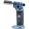 Ever Tech Double Table Torch Lighter Adjustable Flame Refillable Skull