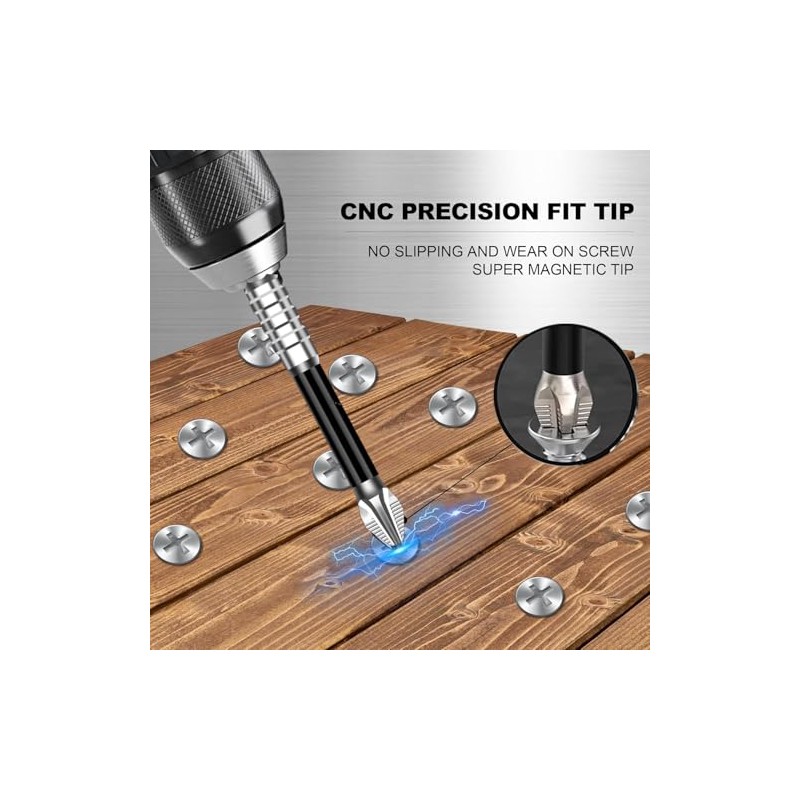 High Magnetic Screwdriver Drill Bit Set, 2025 New Strong Magnetic